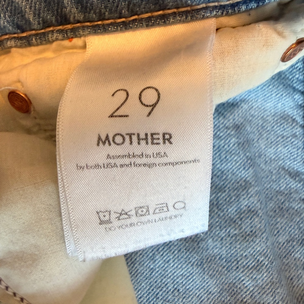 MOTHER Lil Dodger Sneak Jeans - Tomorrow Always Knows - Picture 7 of 9